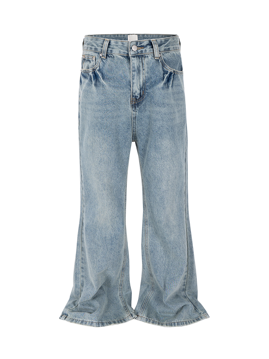 Men's 13.5 OZ Blue Bootcut Jeans
