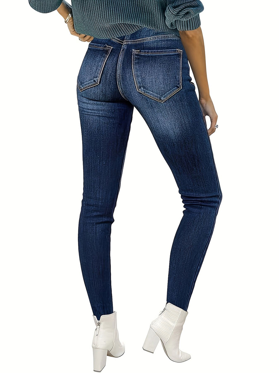 8876  Fleece Denim YL